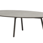 Low dining tafel Salute ovaal terre - 220x105 cm
