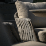 Low dining tafel Salute terre + Low dining stoel Cannes 5-dlg