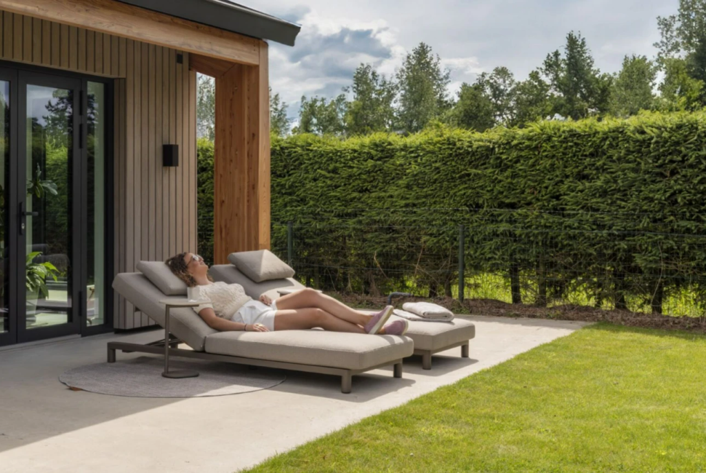 Madeira ligbed amber incl. kussen en hoofdkussen