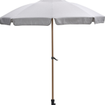 Parasol Aloha taupe Ø2 mtr