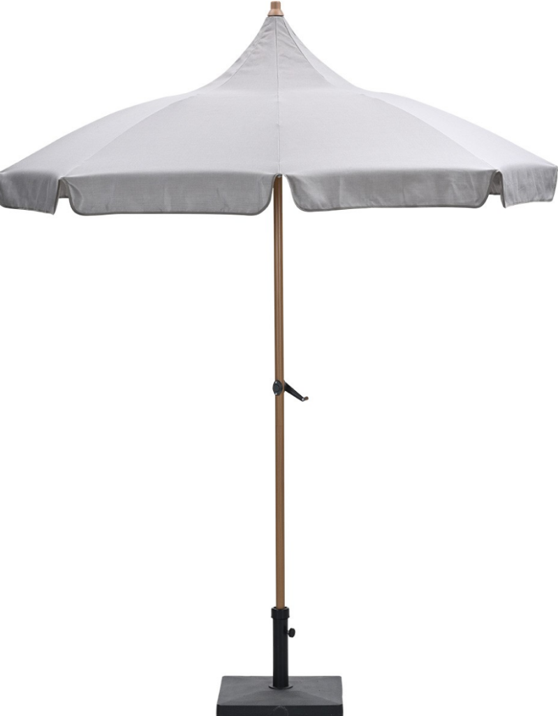 Parasol Aloha taupe Ø2 mtr