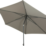 Parasol Oasis taupe Ø3 mtr