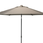 Parasol Oasis taupe Ø3 mtr
