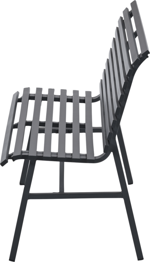 Parkbank Le Duc carbon black - 150 cm