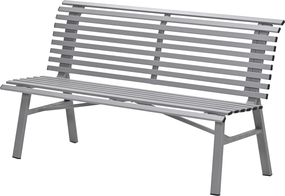 Parkbank Le Duc taupe