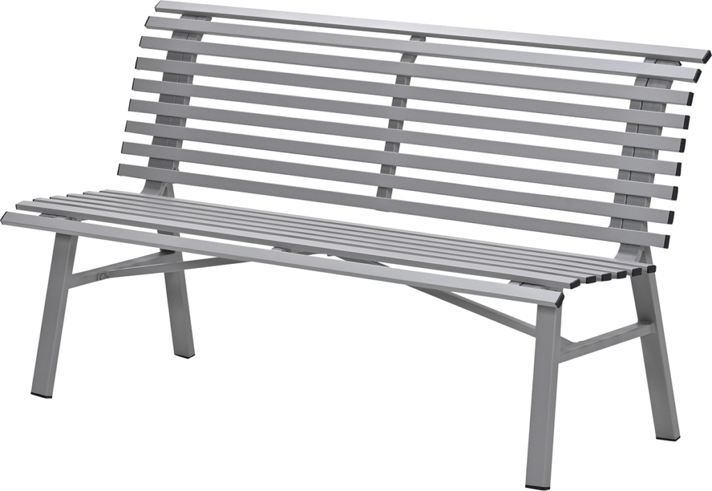 Parkbank Le Duc taupe