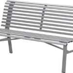 Parkbank Le Duc taupe