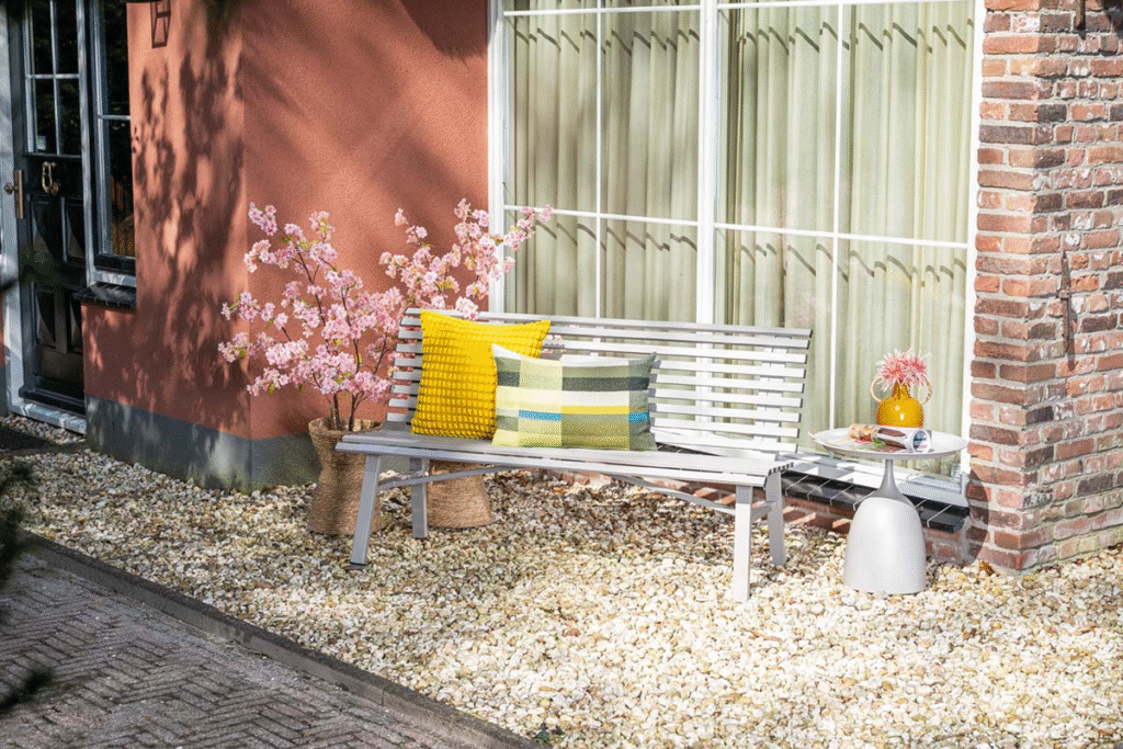 Parkbank Le Duc taupe