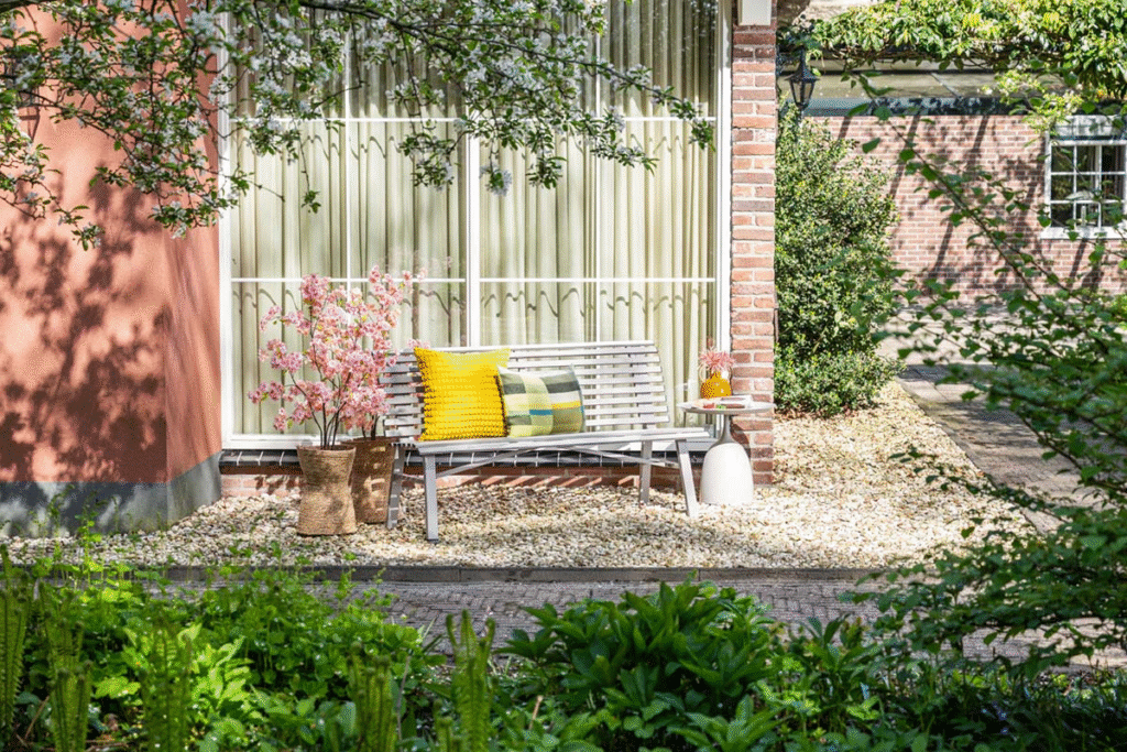 Parkbank Le Duc taupe