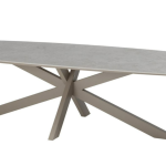 Prado keramisch tafelblad barrel latte 300 x 110 cm