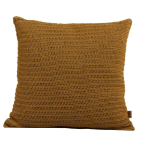 Sierkussen gehaakt 50x50 cm caramel