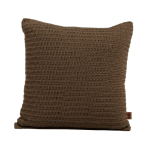 Sierkussen gehaakt 50x50 cm coffee
