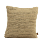 Sierkussen gehaakt 50x50 cm oyster