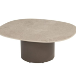 Sofie salontafel keramisch tafelblad 70 x 80 cm.