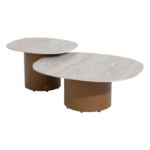 Stoel-bank loungeset Biarritz + Loungetafel set Sofie 7-dlg