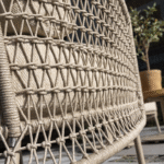 Stoel-bank loungeset Puccini + Loungetafel set Yoga 5-dlg