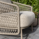 Stoel-bank loungeset Puccini + Loungetafel set Yoga 5-dlg