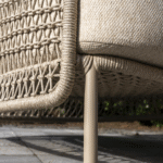 Stoel-bank loungeset Puccini + Loungetafel set Yoga 5-dlg