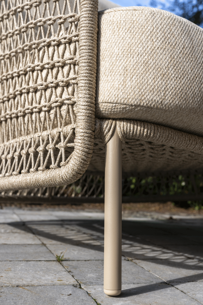 Stoel-bank loungeset Puccini + Loungetafel set Yoga 5-dlg