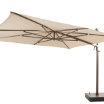 Zweefparasol Hacienda beach-wenge 3x4 mtr