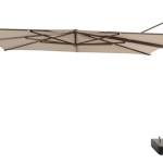 Zweefparasol Hacienda beach-wenge 3x4 mtr