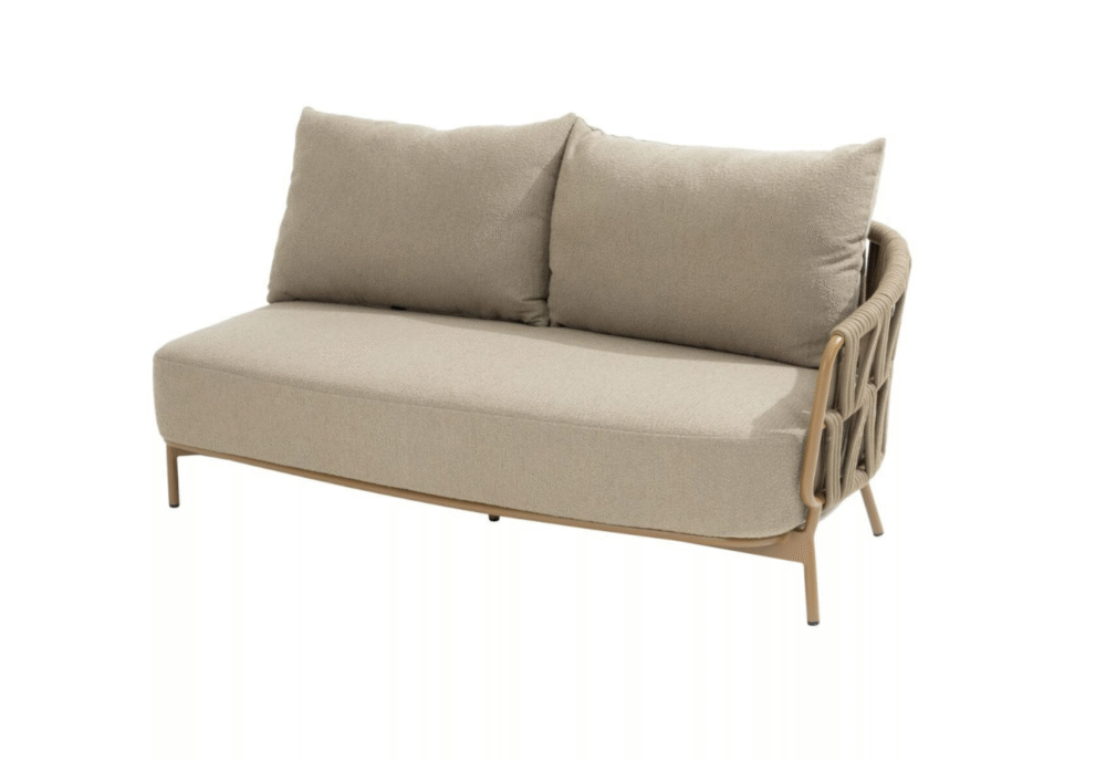 Biarritz modulaire 2.5-zits bank, armleuning links incl. 3 kussens