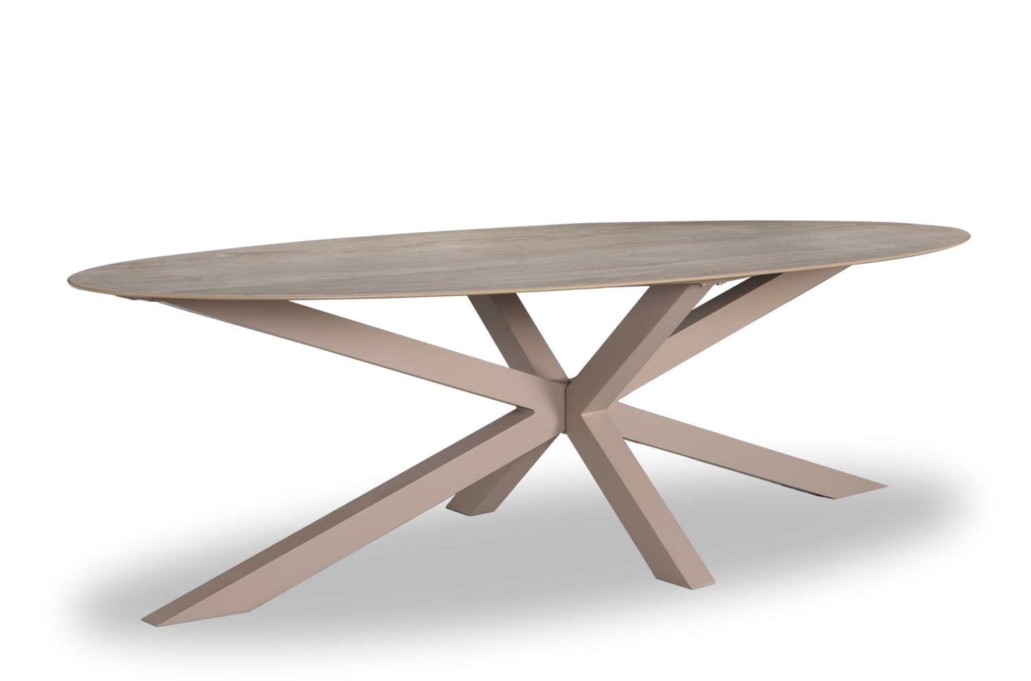 Dining tafel Cleve Pearl ovaal - 240x115 cm