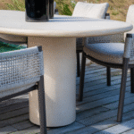 Dining tafel Hampton ovaal mortex 240 cm + Dining stoel Molina 8-dlg