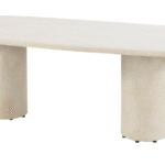 Dining tafel Hampton ovaal mortex - 240x105 cm