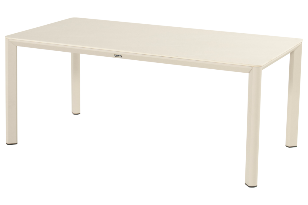 Dining tafel Kyra keramisch Sand- 180x90 cm