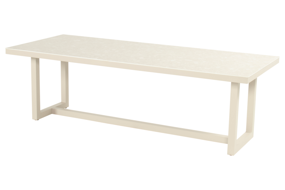 Dining tafel Luto Sand-terrazzo - 240x100 cm
