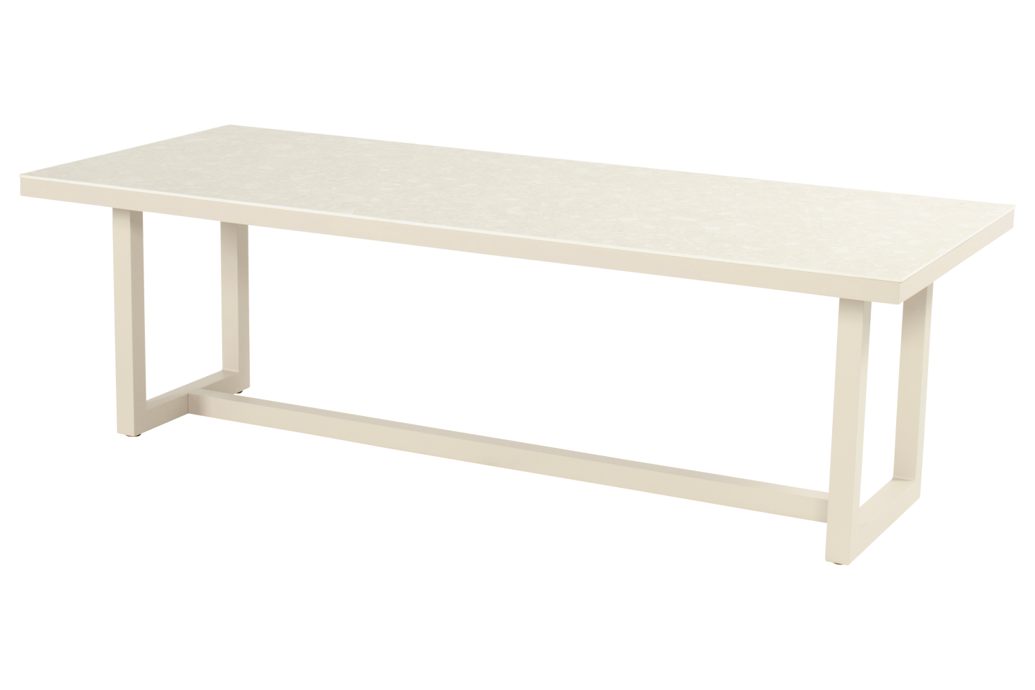 Dining tafel Luto Sand-terrazzo - 240x100 cm