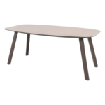 Dining tafel Manolo terre 180 cm + Dining stoel Florence terre 5-dlg