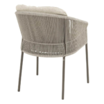 Dining tafel Manolo terre 180 cm + Dining stoel Florence terre 5-dlg