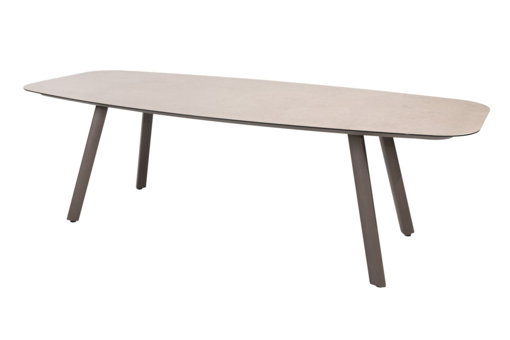 Dining tafel Manolo terre 240 cm + Dining stoel Florence terre 7-dlg