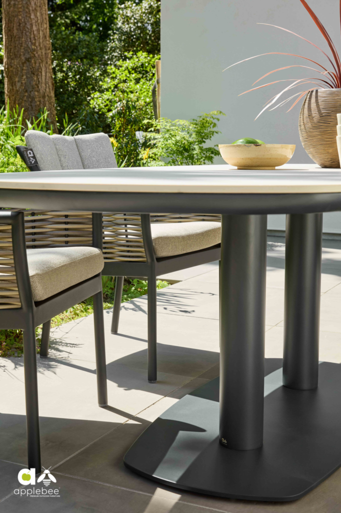 Dining tafel Melville black - 220x110 cm