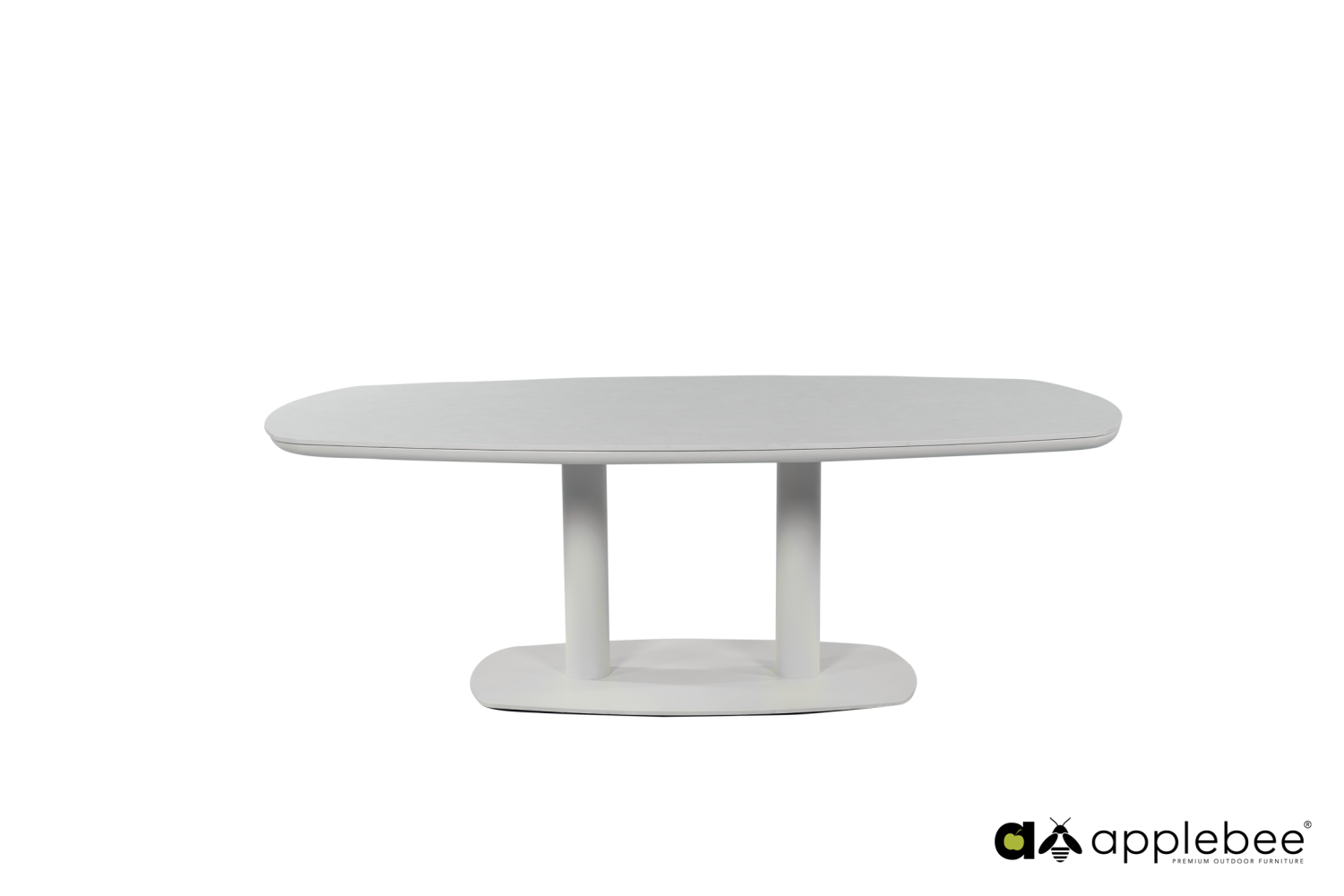Dining tafel Melville ovaal oyster - 280x110 cm
