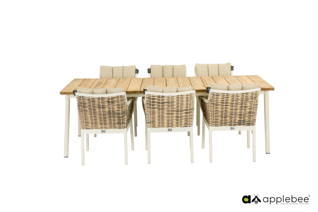 Dining tafel Milou oyster- 240x100 cm