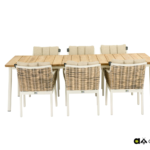 Dining tafel Milou oyster- 240x100 cm