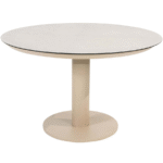 Dining tafel Sarah keramiek latte - Ø120 cm