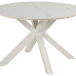 Dining tafel Xander White -Ø120 cm