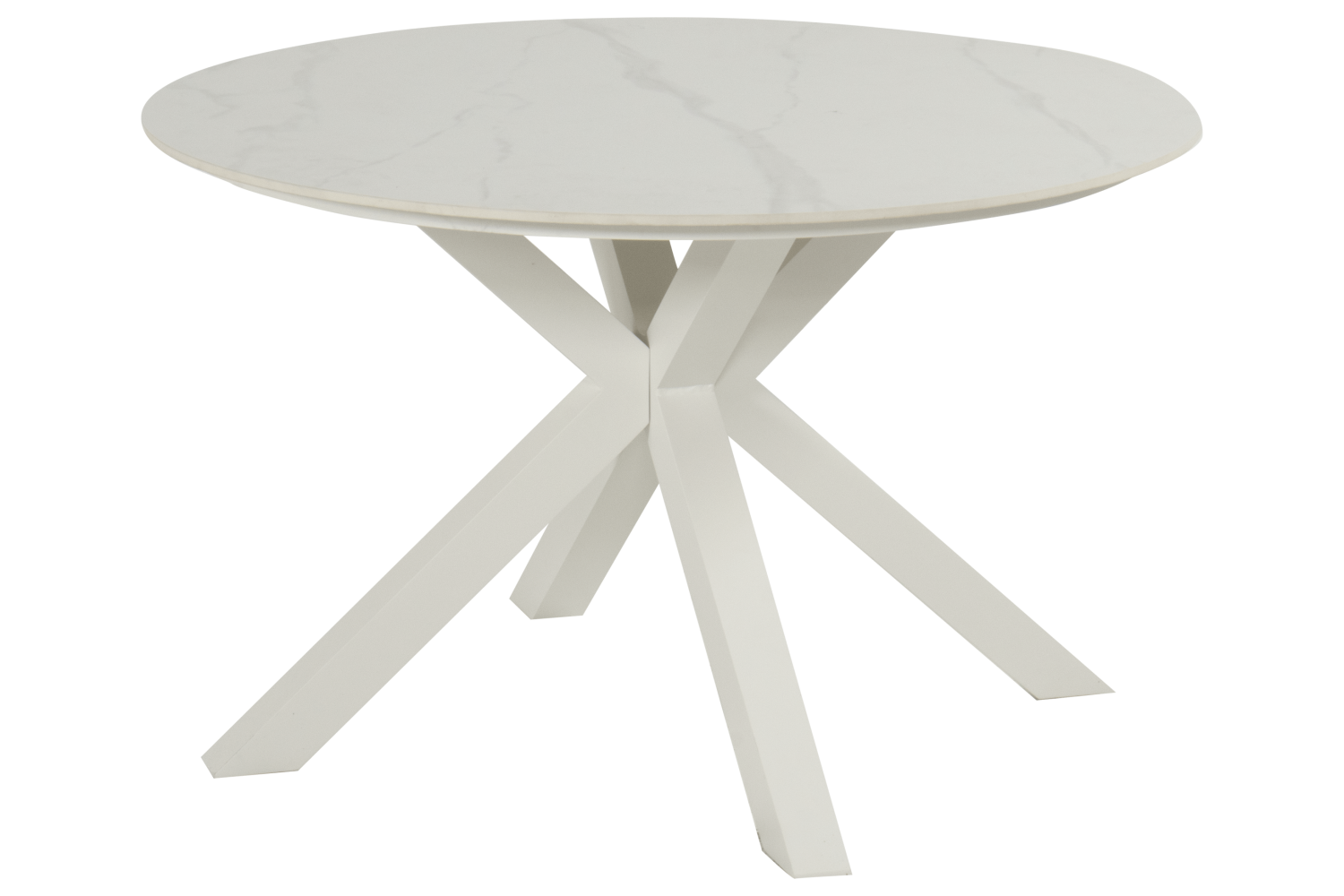 Dining tafel Xander White -Ø120 cm
