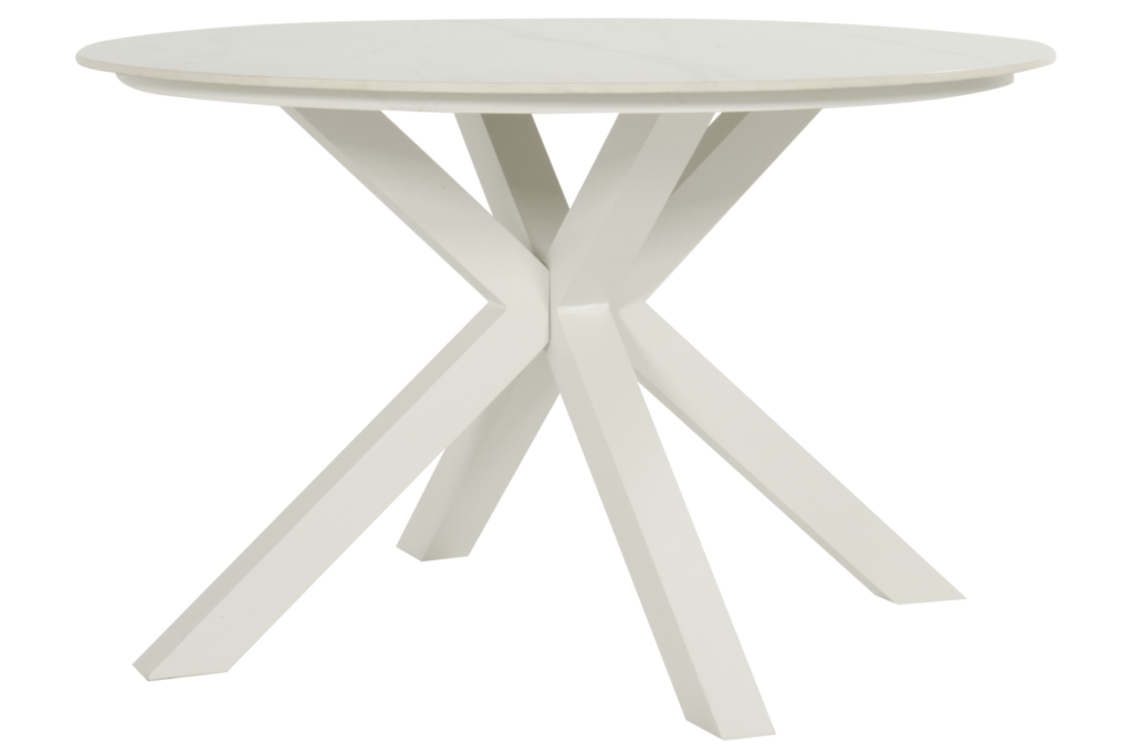 Dining tafel Xander White -Ø120 cm