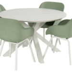 Dining tafel Xander White -Ø120 cm