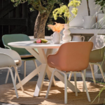 Dining tafel Xander White -Ø120 cm