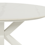 Dining tafel Xander White -Ø120 cm