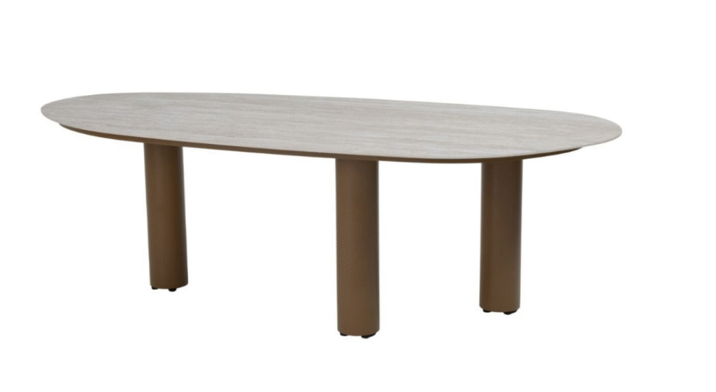 Estate onderstel amber, 16 cm Ø poten