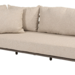 Ezra modulaire 3-zits lounge bank, armleuning rechts incl. 4 kussens en pillow