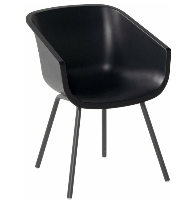 Hartman dining stoel kuip Iris zwart