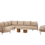 Hoek loungebank Martinique-Sofie amber 6-dlg